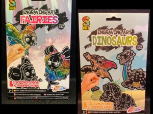 scratch art dino og fe