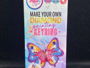 diamond painting sommerfugl